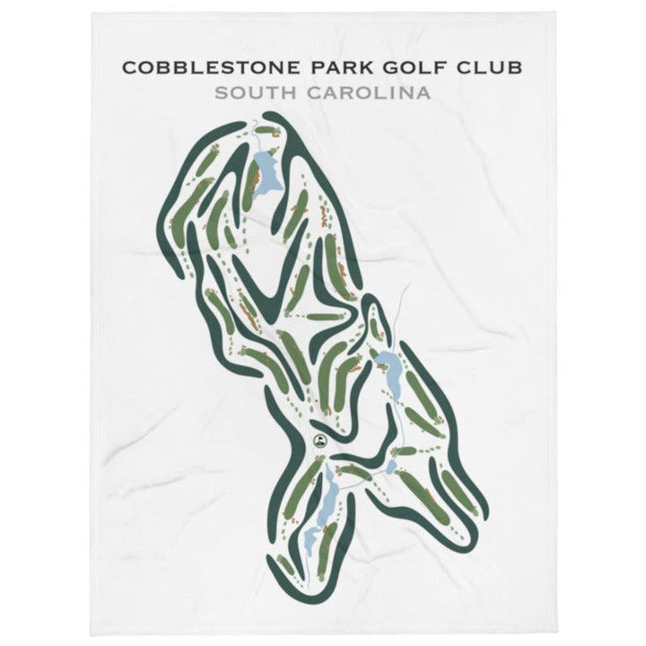 Cobblestone Park Golf Club, South Carolina - Printed Golf Courses - Golf Course Prints