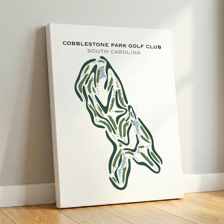 Cobblestone Park Golf Club, South Carolina - Printed Golf Courses