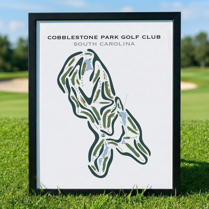 Cobblestone Park Golf Club, South Carolina - Printed Golf Courses