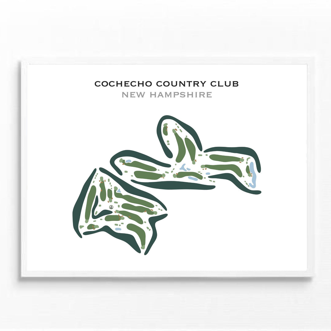 Cochecho Country Club, New Hampshire - Printed Golf Courses