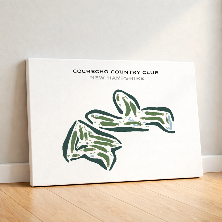 Cochecho Country Club, New Hampshire - Printed Golf Courses