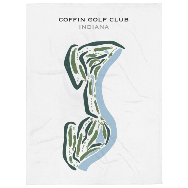 Coffin Golf Club, Indiana - Printed Golf Courses