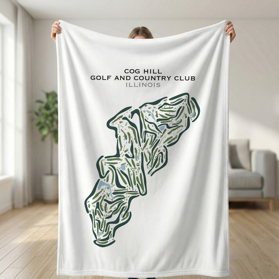 Cog Hill Golf and Country Club, Illinois - Printed Golf Courses