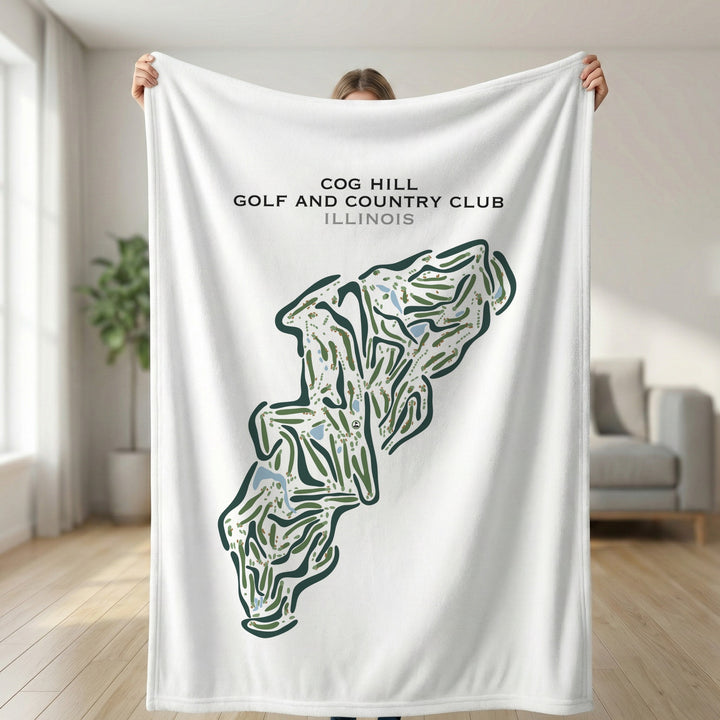 Cog Hill Golf and Country Club, Illinois - Printed Golf Courses