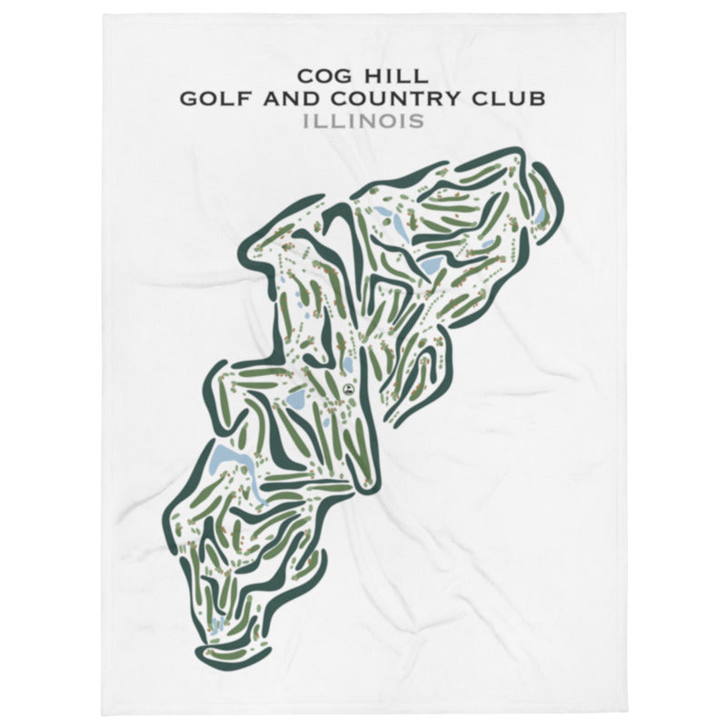 Cog Hill Golf and Country Club, Illinois - Printed Golf Courses