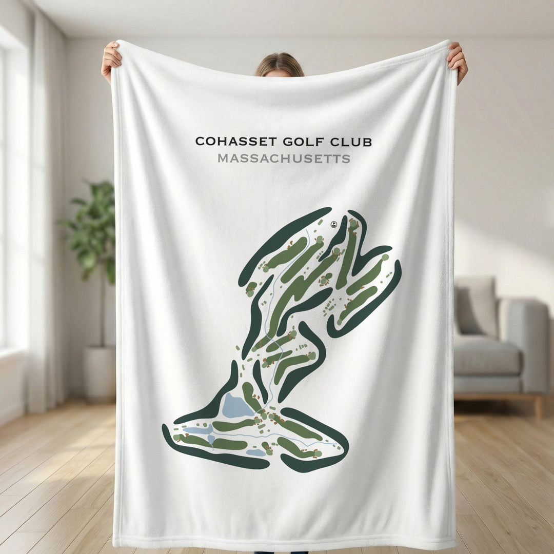 Cohasset Golf Club, Massachusetts - Printed Golf Course