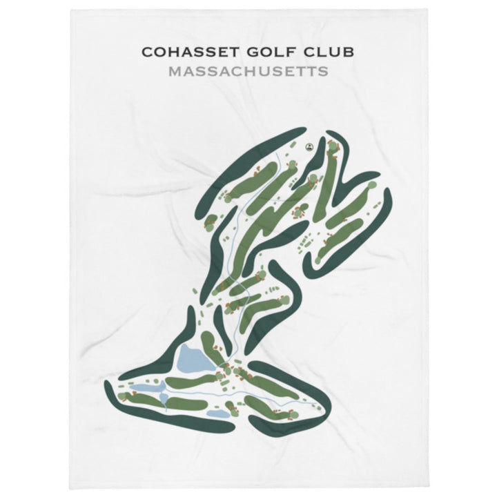 Cohasset Golf Club, Massachusetts - Printed Golf Course