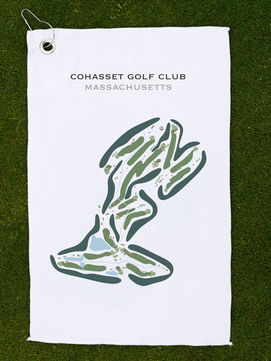 Cohasset Golf Club, Massachusetts - Printed Golf Course