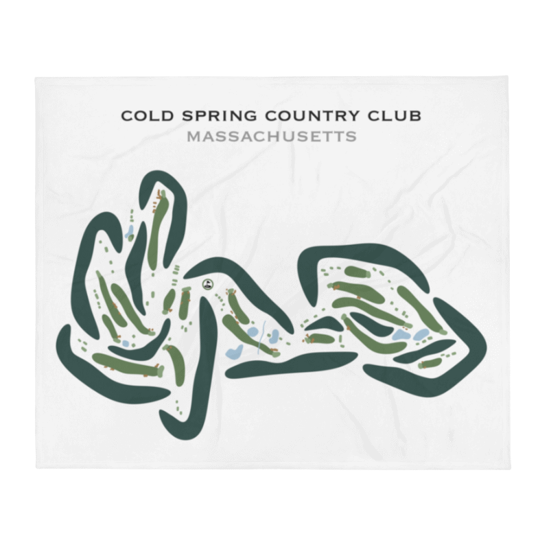 Cold Spring Country Club, Massachusetts - Printed Golf Courses