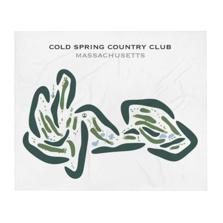 Cold Spring Country Club, Massachusetts - Printed Golf Courses