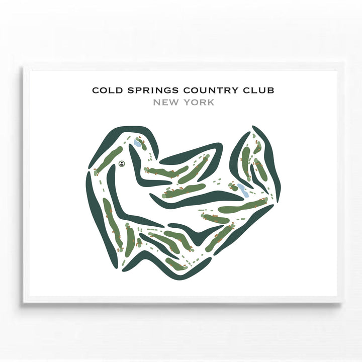 Cold Spring Country Club, New York - Printed Golf Courses