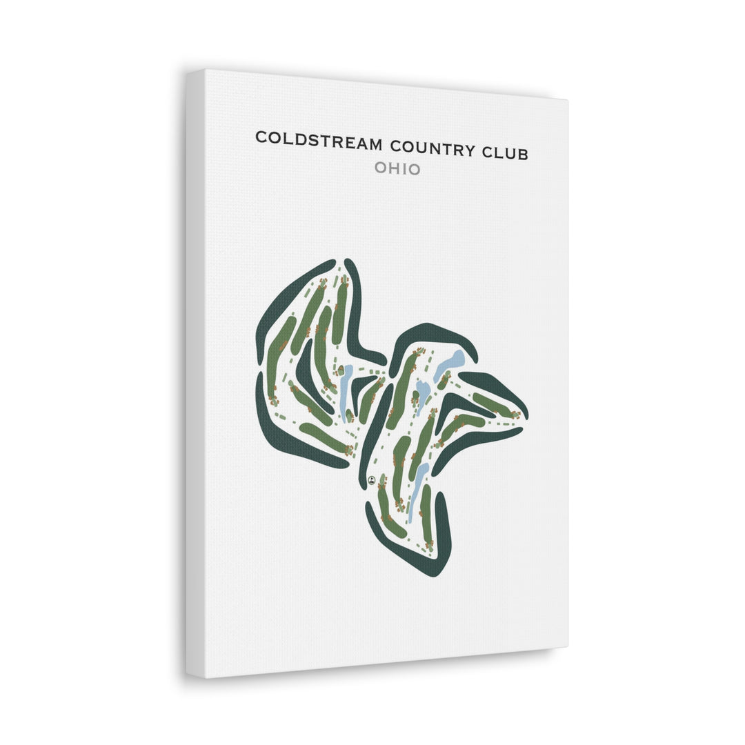 Coldstream Country Club, Ohio - Printed Golf Courses