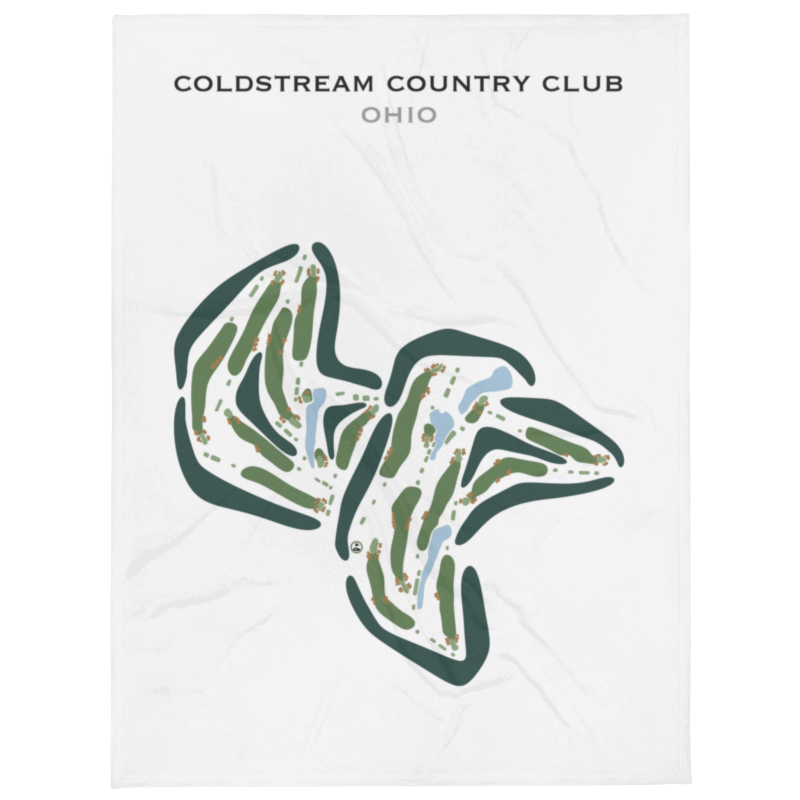 Coldstream Country Club, Ohio - Printed Golf Courses