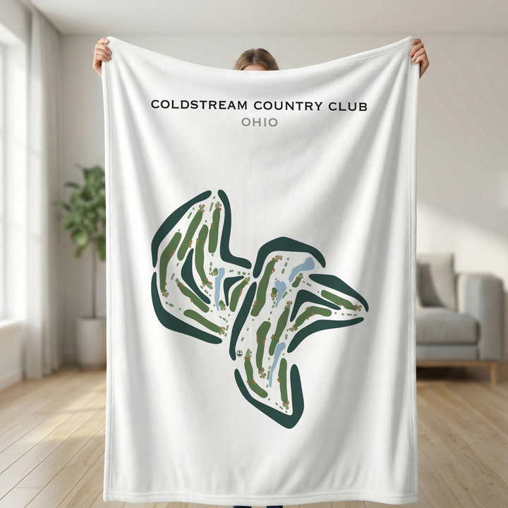 Coldstream Country Club, Ohio - Printed Golf Courses