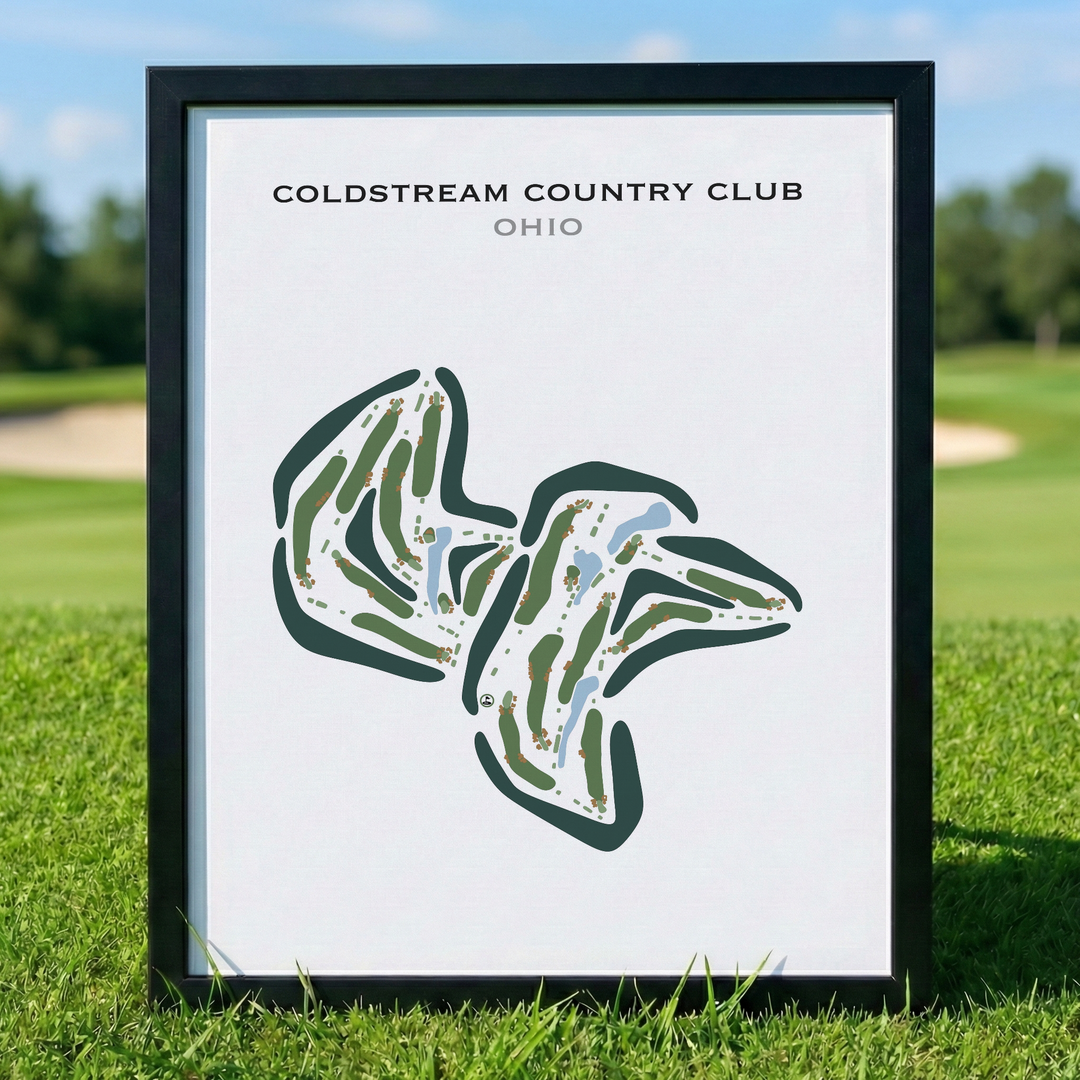 Coldstream Country Club, Ohio - Printed Golf Courses