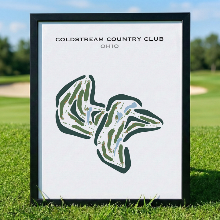 Coldstream Country Club, Ohio - Printed Golf Courses