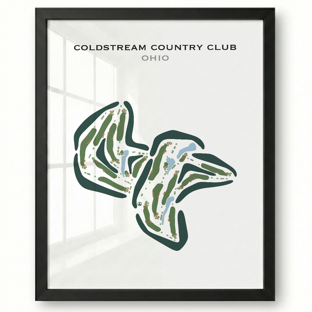 Coldstream Country Club, Ohio - Printed Golf Courses