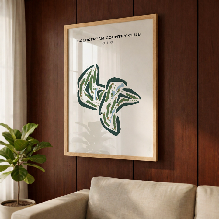 Coldstream Country Club, Ohio - Printed Golf Courses