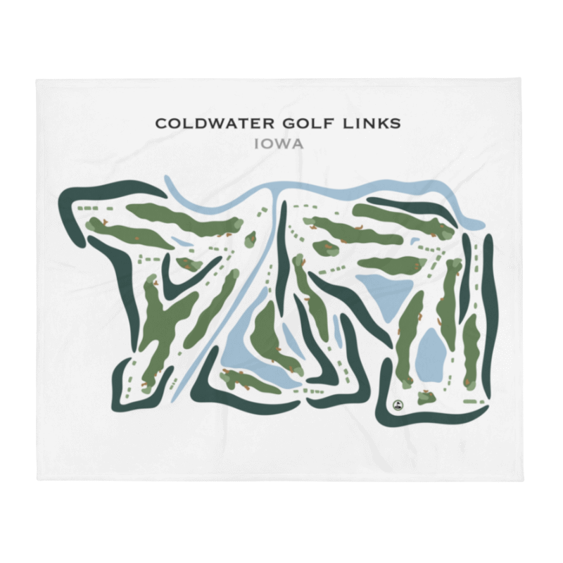 Coldwater Golf Links, Iowa - Printed Golf Courses