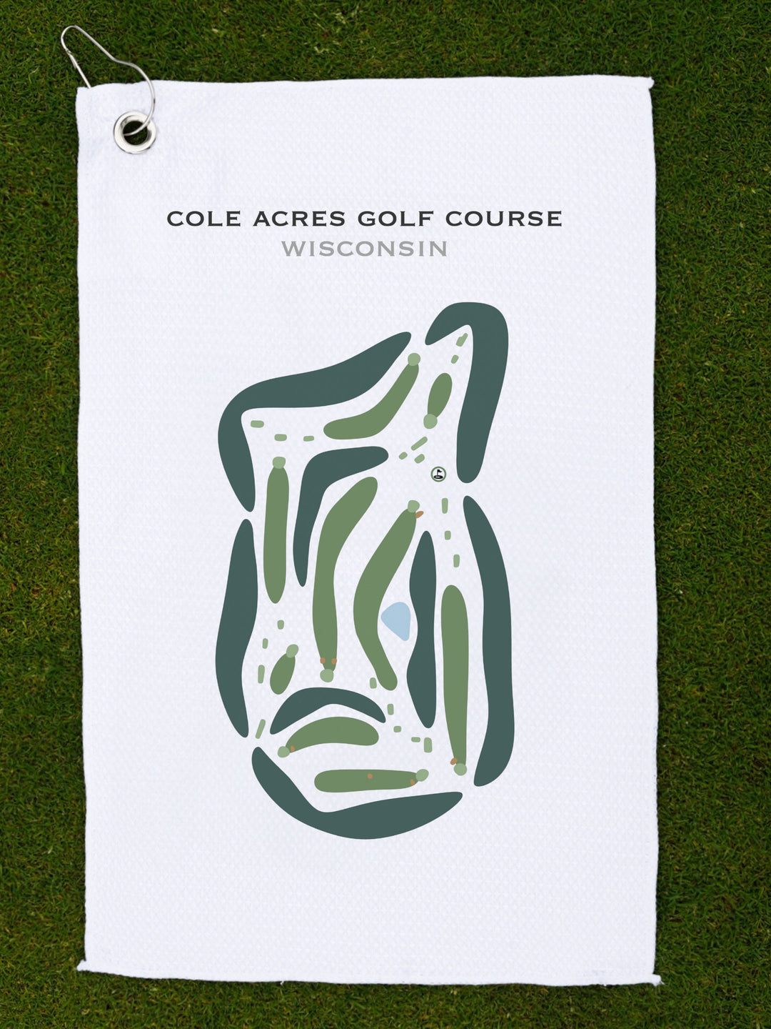 Cole Acres Golf Course, Wisconsin - Printed Golf Courses
