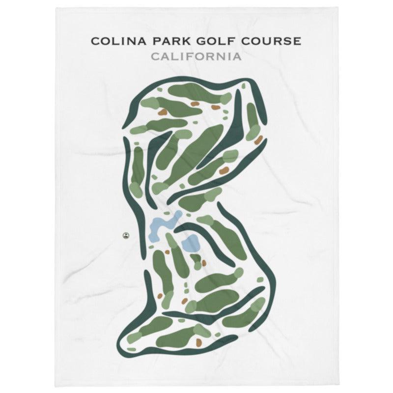 Colina Park Golf Course, California - Printed Golf Courses - Golf Course Prints