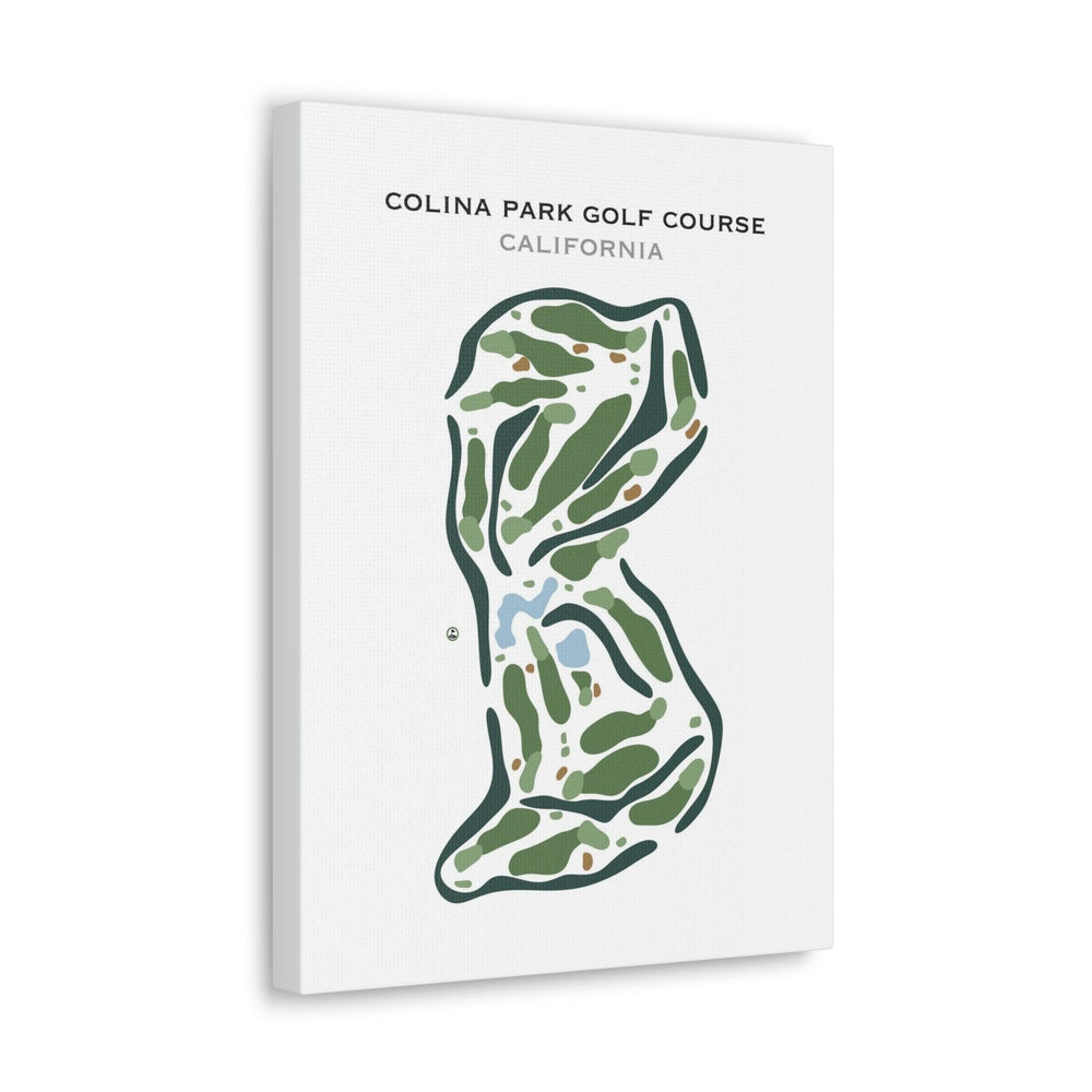 Colina Park Golf Course, California - Printed Golf Courses - Golf Course Prints