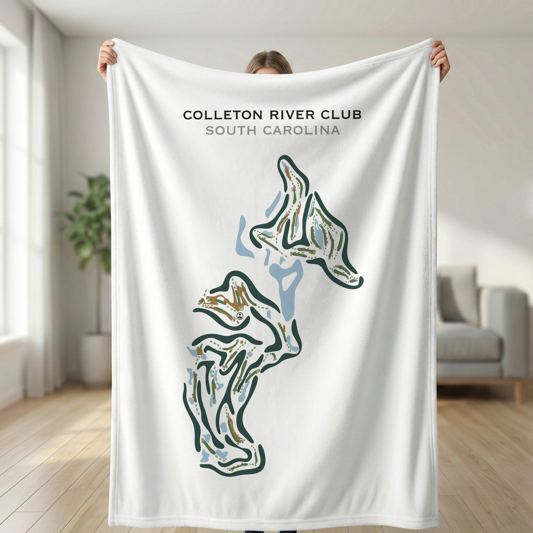 Colleton River Club, South Carolina - Printed Golf Course