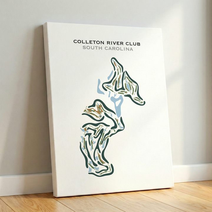 Colleton River Club, South Carolina - Printed Golf Course