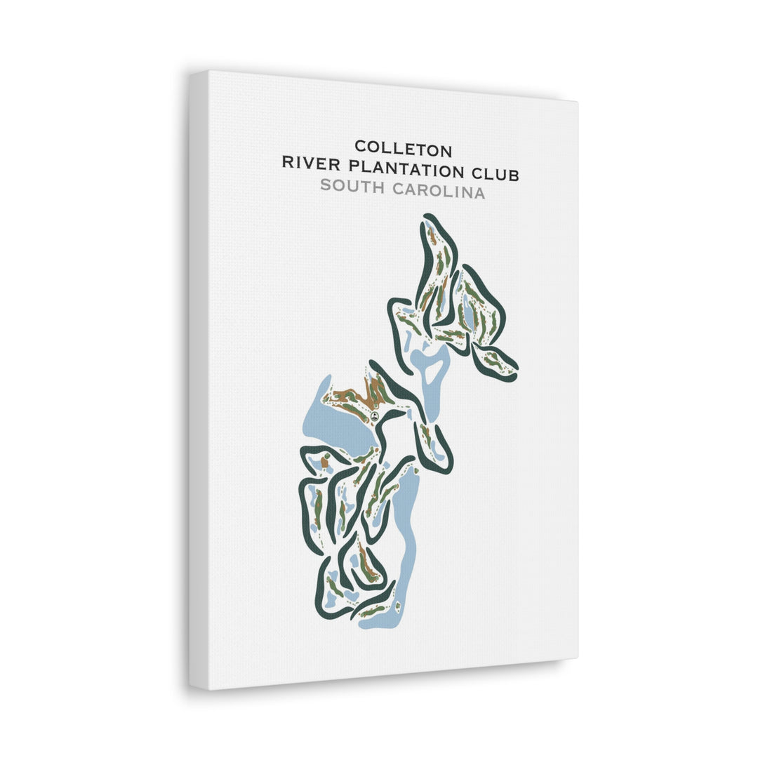 Colleton River Club, Plantation Club, South Carolina  - Printed Golf Courses