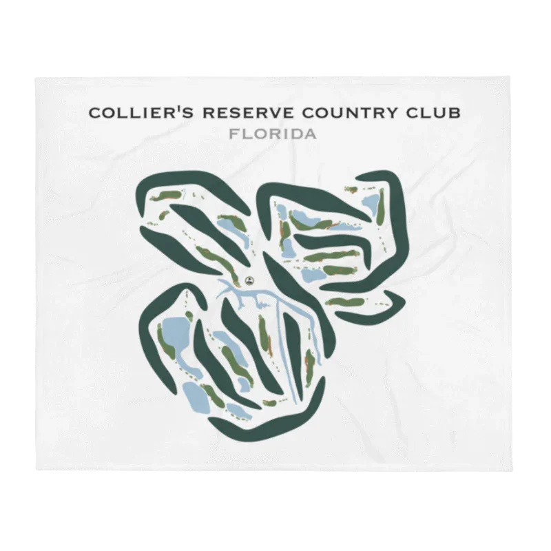 Collier's Reserve Country Club, Florida - Printed Golf Courses