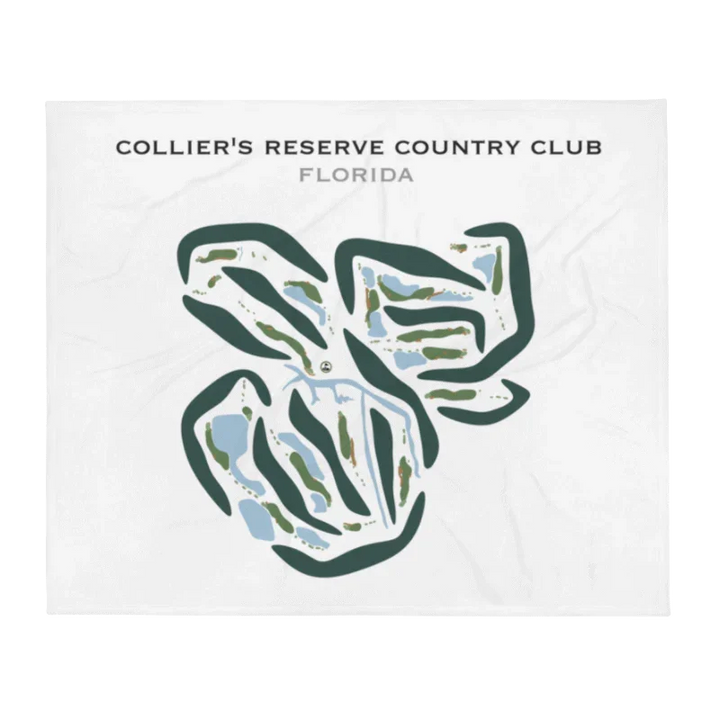 Collier's Reserve Country Club, Florida - Printed Golf Courses