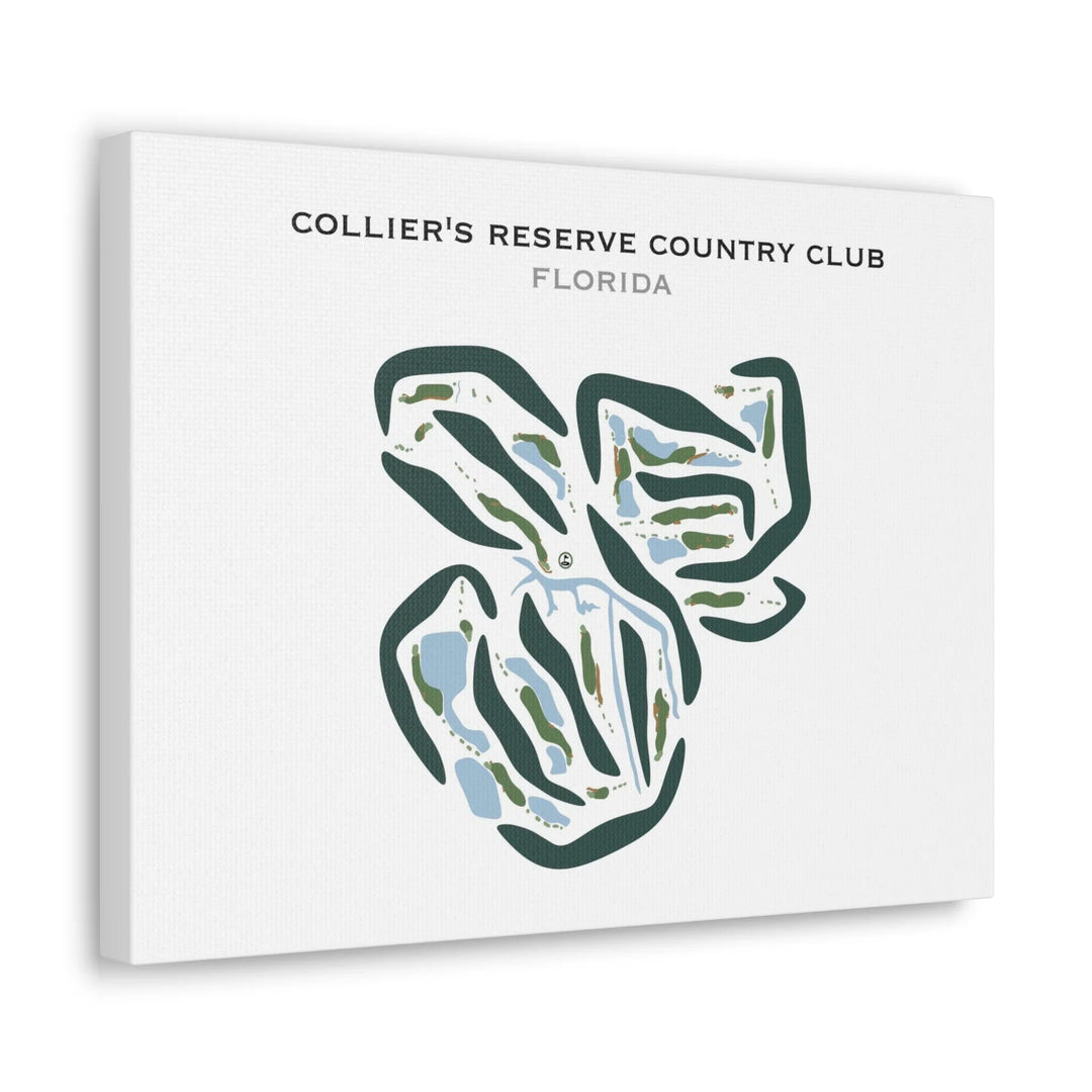 Collier's Reserve Country Club, Florida - Printed Golf Courses