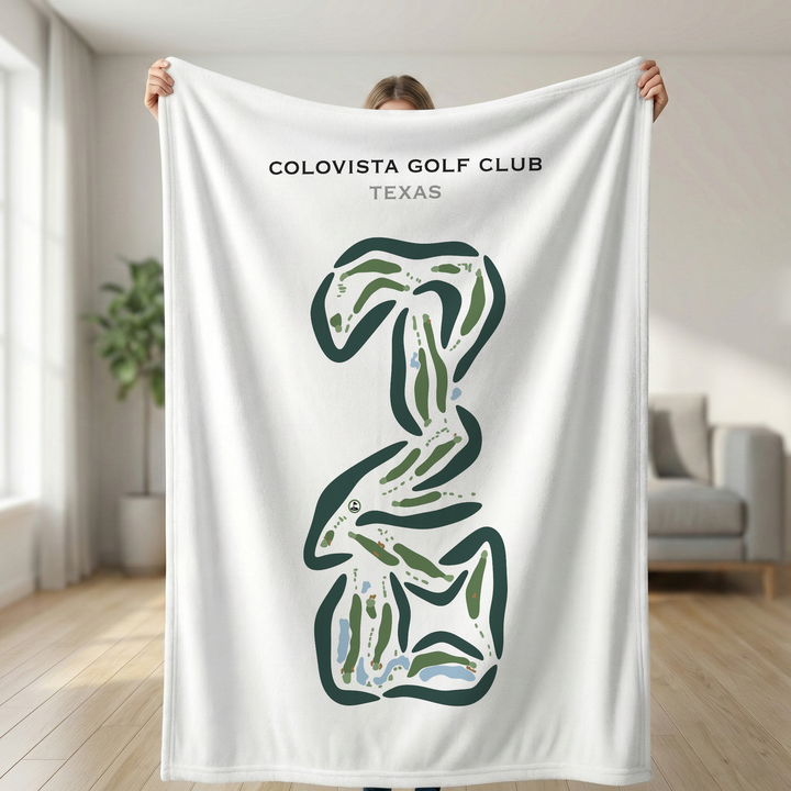 ColoVista Golf Club, Texas - Printed Golf Courses