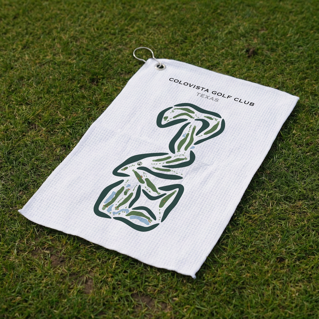 ColoVista Golf Club, Texas - Printed Golf Courses