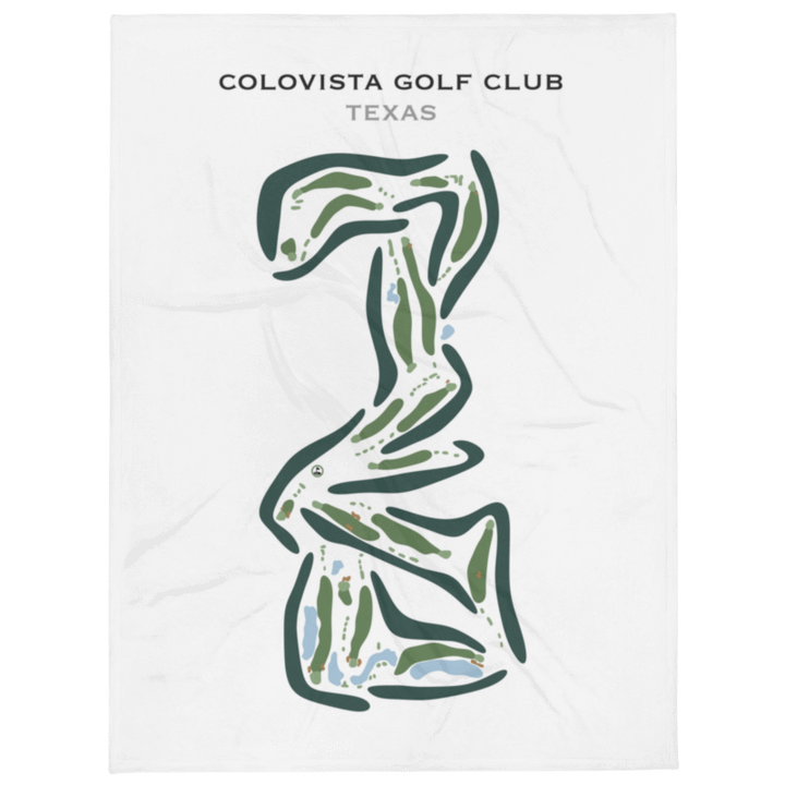 ColoVista Golf Club, Texas - Printed Golf Course