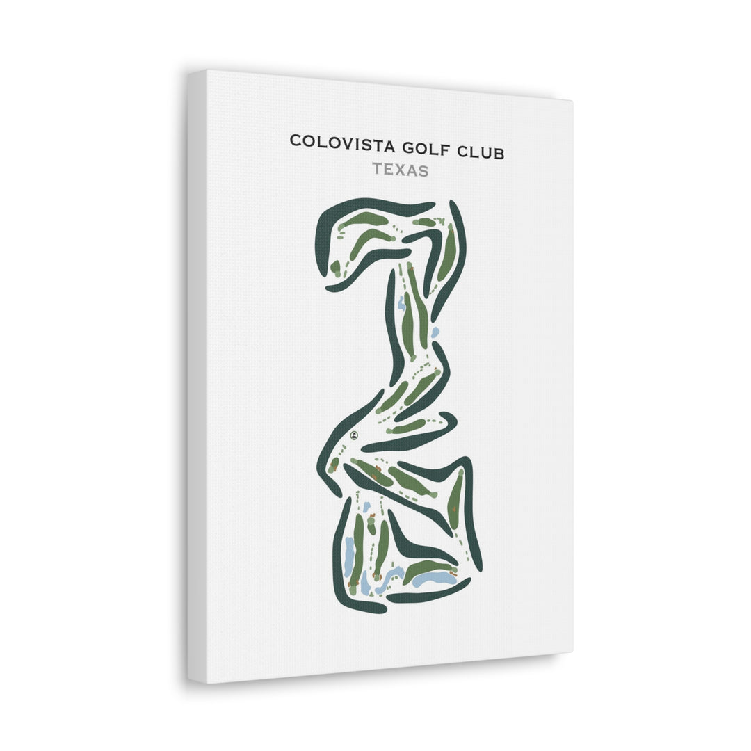 ColoVista Golf Club, Texas - Printed Golf Course