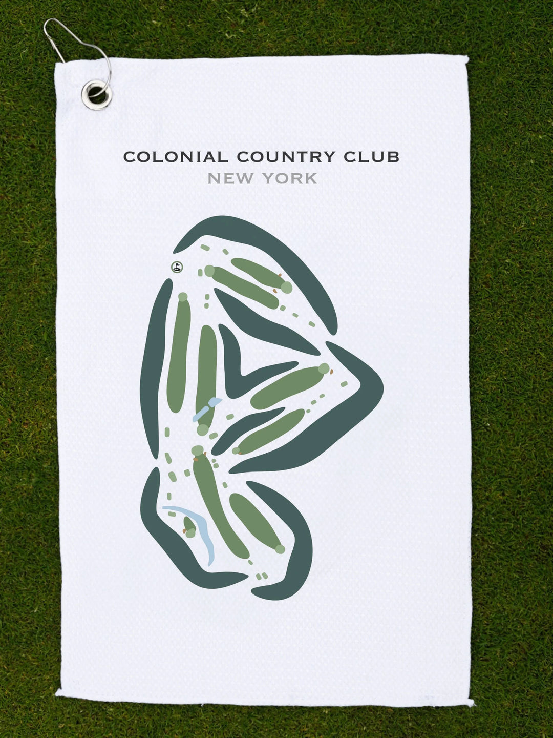 Colonial Country Club, Tannersville, New York  - Printed Golf Courses