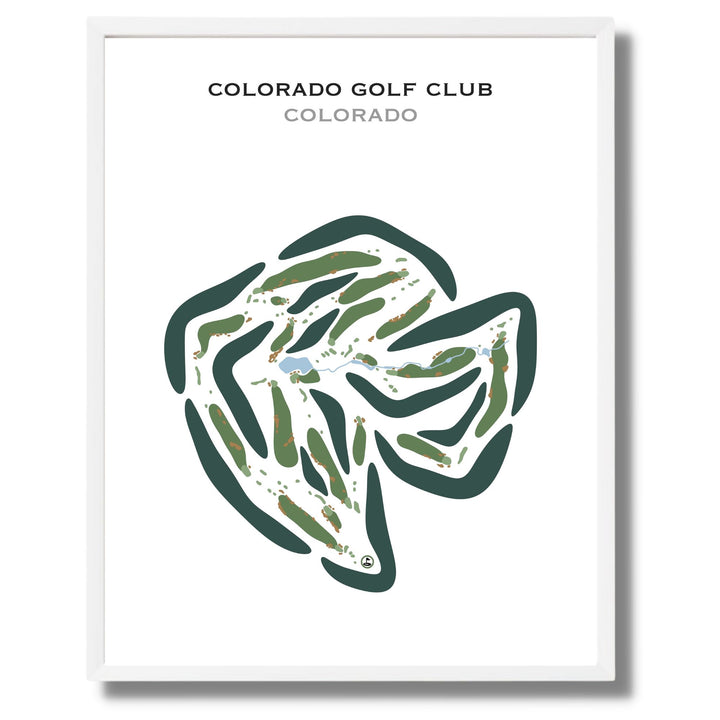 Colorado Golf Club, Colorado - Printed Golf Courses