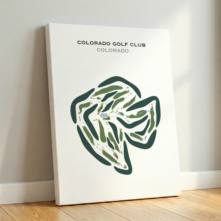 Colorado Golf Club, Colorado - Printed Golf Courses