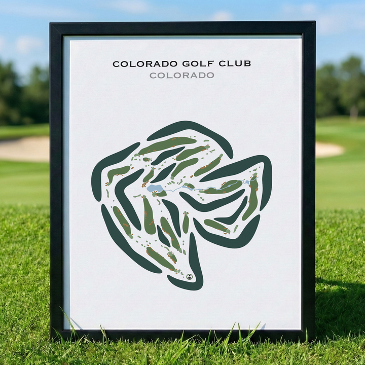Colorado Golf Club, Colorado - Printed Golf Courses