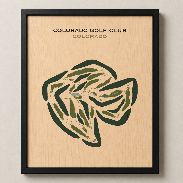 Colorado Golf Club, Colorado - Printed Golf Courses