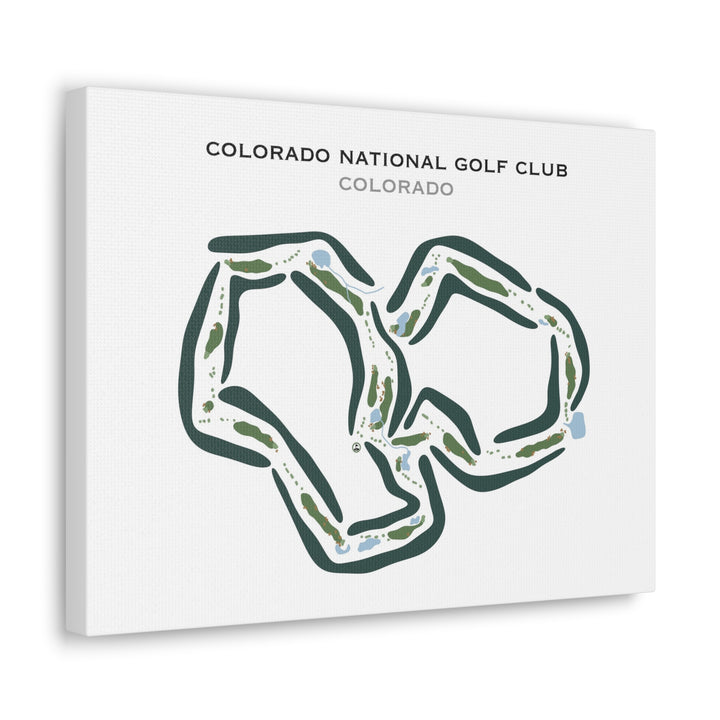 Colorado National Golf Club, Colorado - Printed Golf Courses