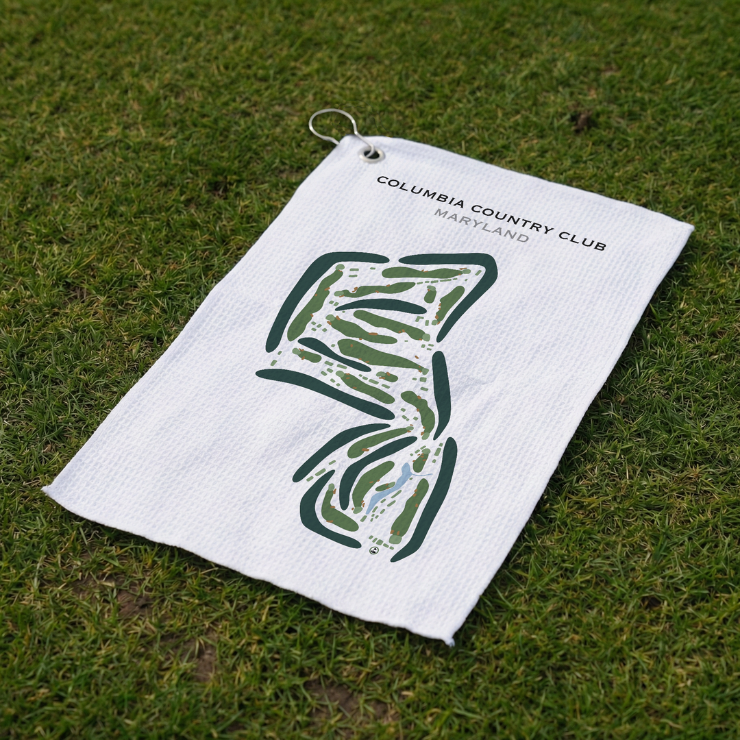 Columbia Country Club, Maryland - Printed Golf Courses