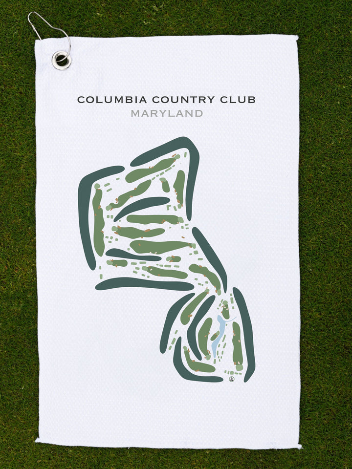 Columbia Country Club, Maryland - Printed Golf Courses