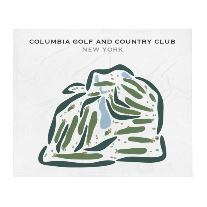 Columbia Golf & Country Club, New York - Printed Golf Courses