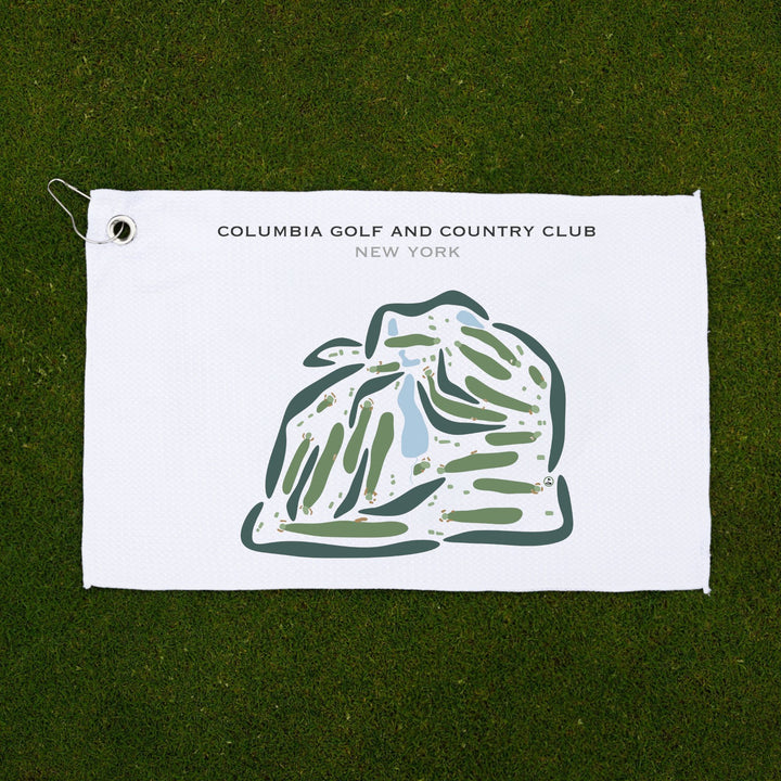 Columbia Golf & Country Club, New York - Printed Golf Courses