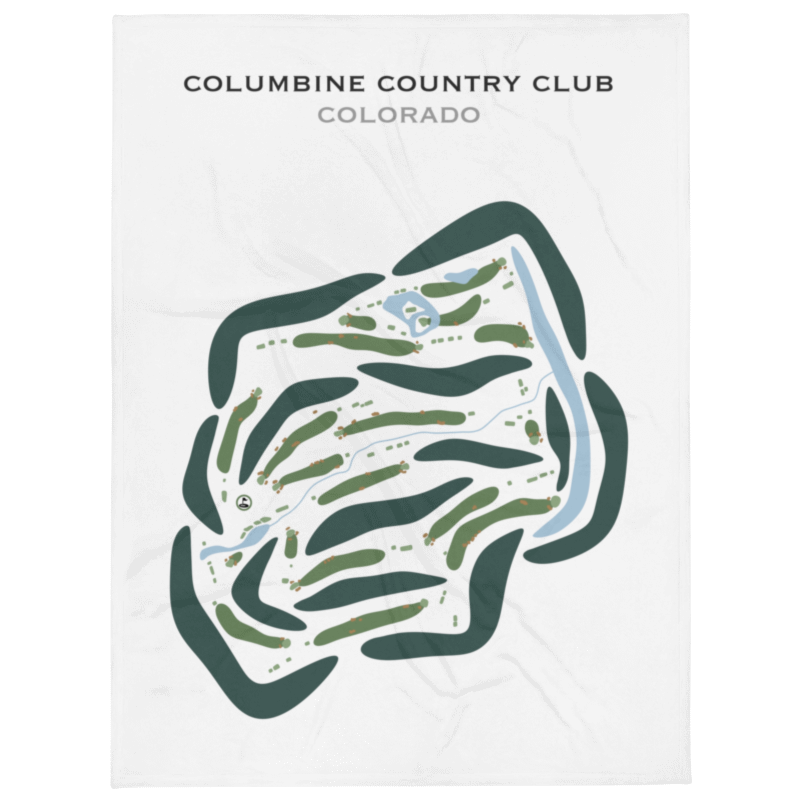 Columbine Country Club, Colorado - Printed Golf Courses