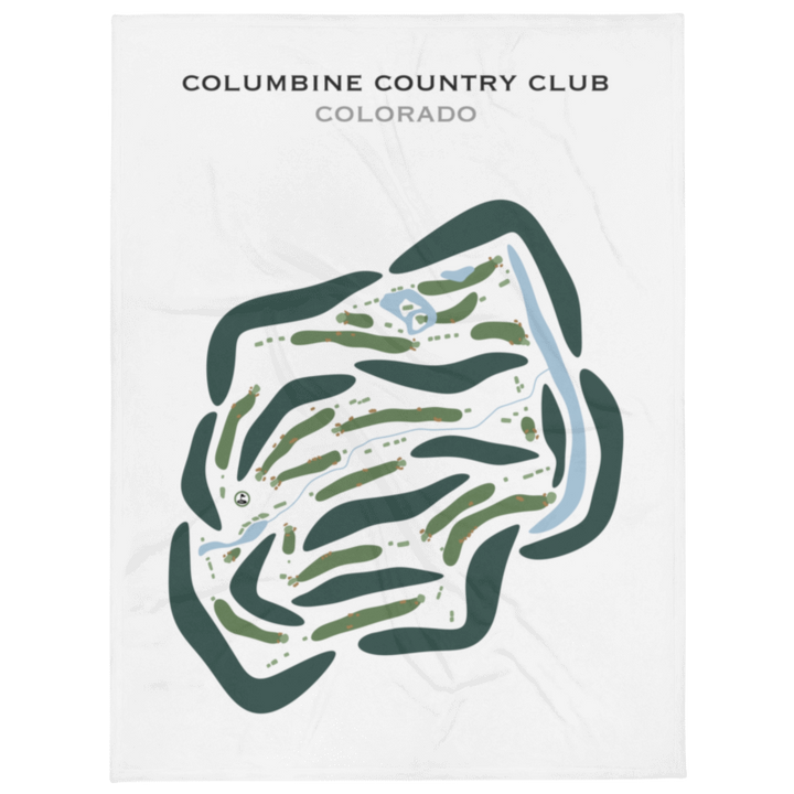 Columbine Country Club, Colorado - Printed Golf Courses
