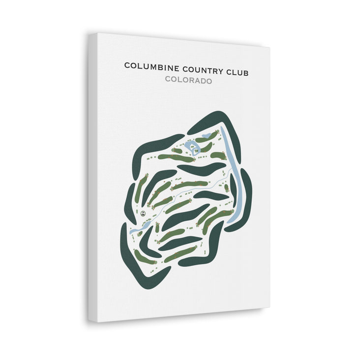 Columbine Country Club, Colorado - Printed Golf Courses