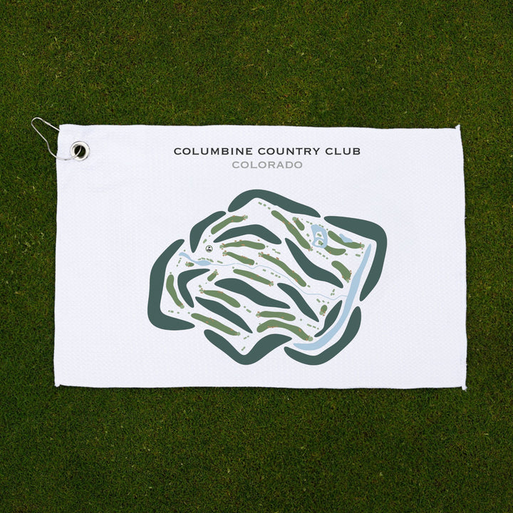 Columbine Country Club, Colorado - Printed Golf Course